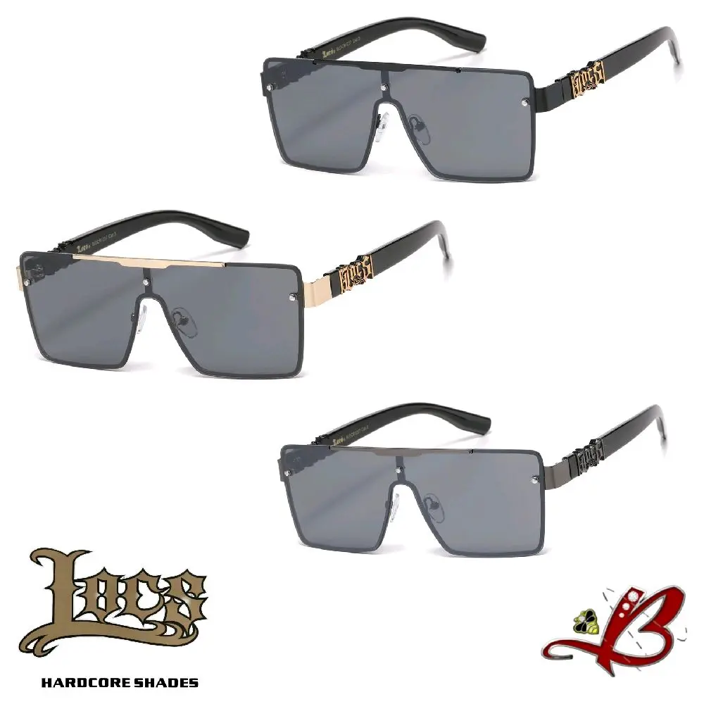LOCS Urban Edge Cutout Logo Hardcore Shades Compact Design| Original and Authentic Locs LOCS Urban Edge Cutout Logo Hardcore Shades Compact Design| Original and Authentic Locs