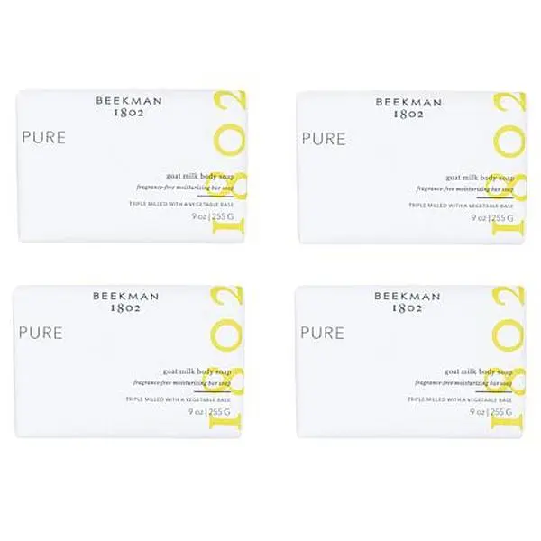 Beekman 1802 Pure Goat Milk Bar Soap 4-piece Set