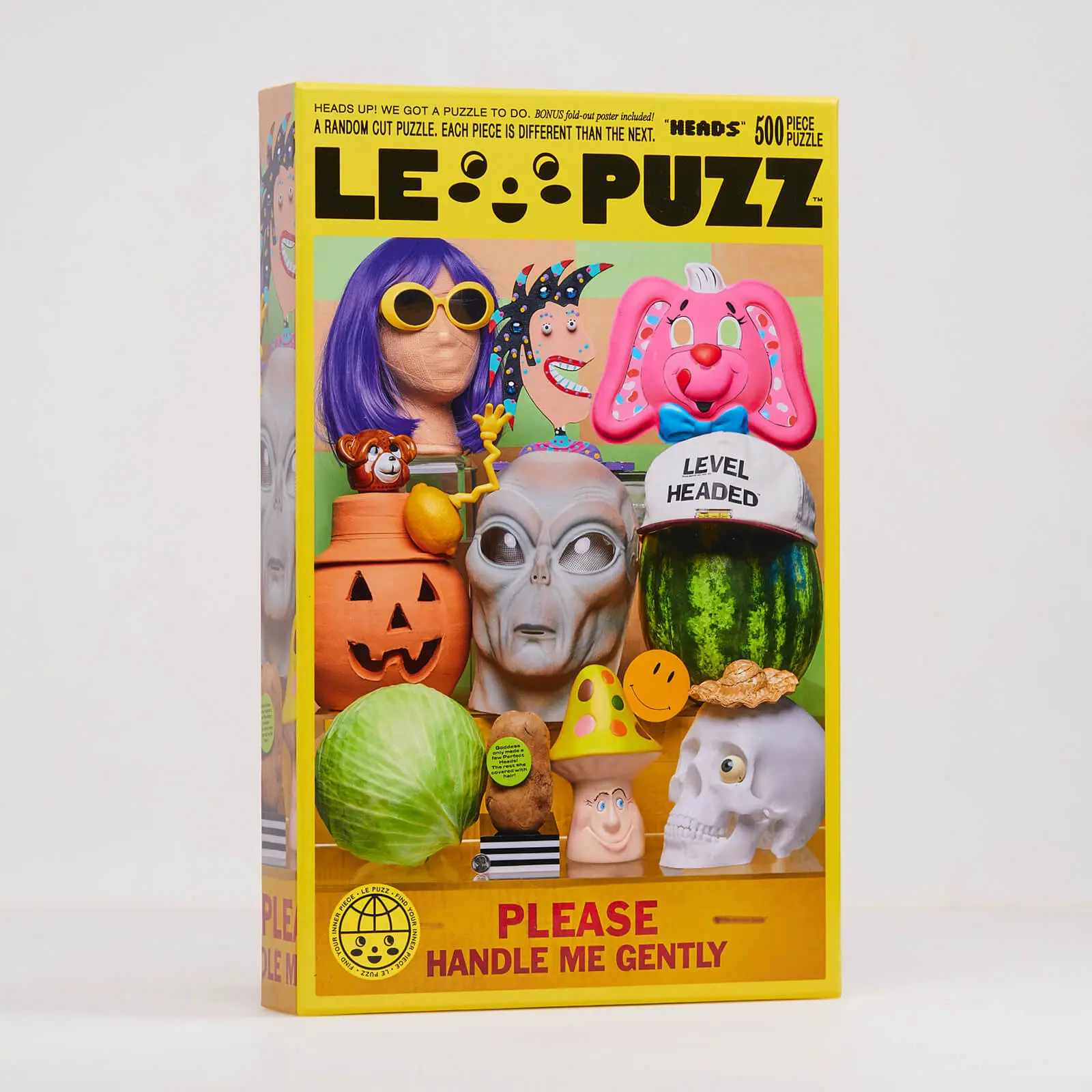 HEADS | a 500 piece jigsaw puzzle from Le Puzz
