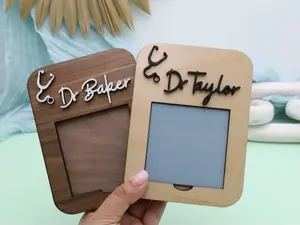 Doctor Sticky Note Pad Holder Gift, Organizer for Doctor, Custom Sticky Notepad Holder, Post it Holder, Nurse Graduation Gift, Gift for Her, Notepad Holder, Doctor's Day Gift, Medical Field Gift