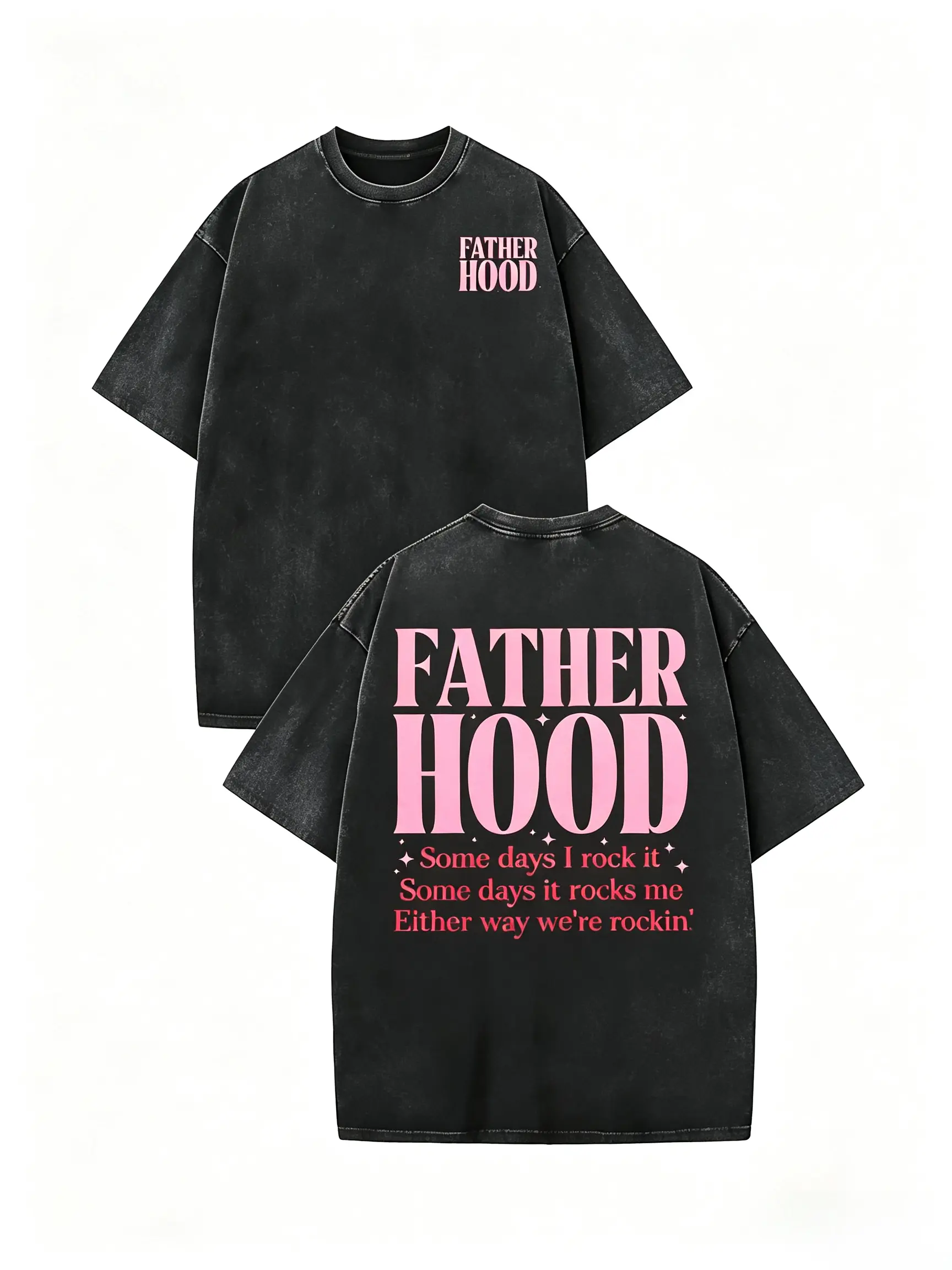 Women's And Men Washed Cotton Short Sleeve Momlife Statement Printed T-Shirt - Casual, Comfortable, Relaxed-Oversized Fit Women's Clothes, Perfect Mothers Day Gift Ideas, Cute Gifts for Mothers And Father Day Top, Shirts, Father's Day Gifts Womenswear