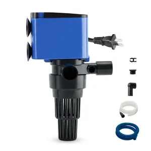 Aqua Dream 210 GPH Submersible Water Pump for Aquarium, Fountain, Hydroponics & Fish Tank with Aeration Venturi Filter
