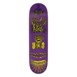8.51in Mathias Torres Creach Us Creature Stumps Skateboard Deck