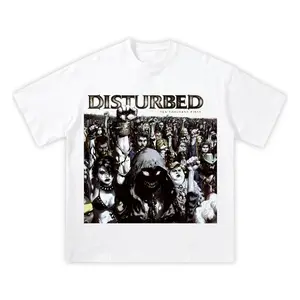 Disturbed Ten Thousand Fists Minimalist Band Logo T Shirt