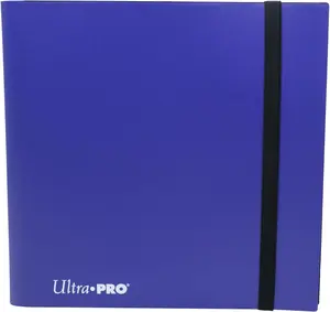 Ultra PRO - Eclipse 12-Pocket Royal Purple PRO-Binder for 480 Cards Standard Size Cards, Protects Collectible Cards, Gaming Cards and Sports Cards In Ultra PRO Deck Protector Sleeves