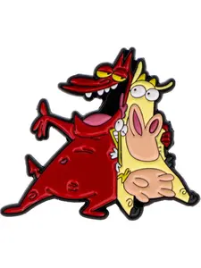 Adorable Cow Enamel Brooch Pin, Backpack & Hat Decoration, Perfect Gift for Friends, Ideal School Bag Accessory, All Seasons