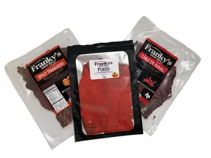 3 pack Frankys Spicy Beef Jerky
