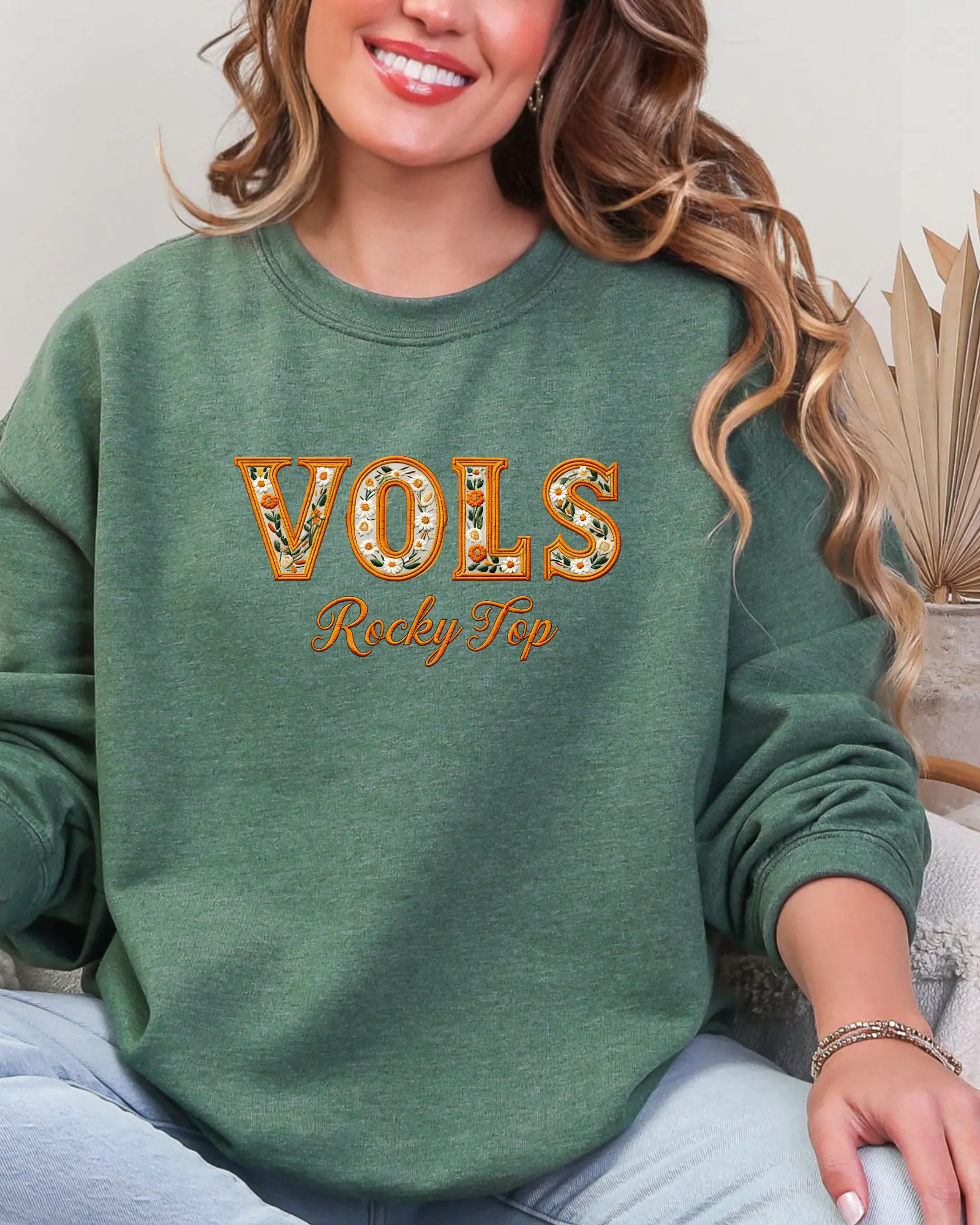 🧡 VOLS Rocky Top Sweatshirt | Tennessee Game Day Crewneck