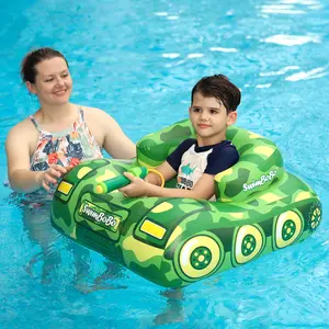 Swimbobo Baby Pool Float with Seat Boat Inflatable Ride-on Airplane Pirates Sharks Car for Kids Outdoor Toys inflatable pool float pool  float  s inflatable swimming ring baby  float