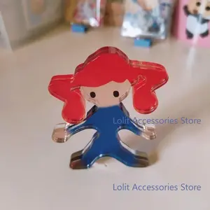 NEW Anime Kasane Teto Cosplay Thickened Acrylic Figure Stand Model Desk Display Decor Standing Desktop Exhibits Birthday Gift