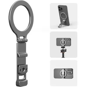 Phone Tripod Holder Mount for MagSafe,   Mount Adapter with 1/4" Screw Hole, Cold Shoe for  17 16 15 14 13 Series for  for  Accessories