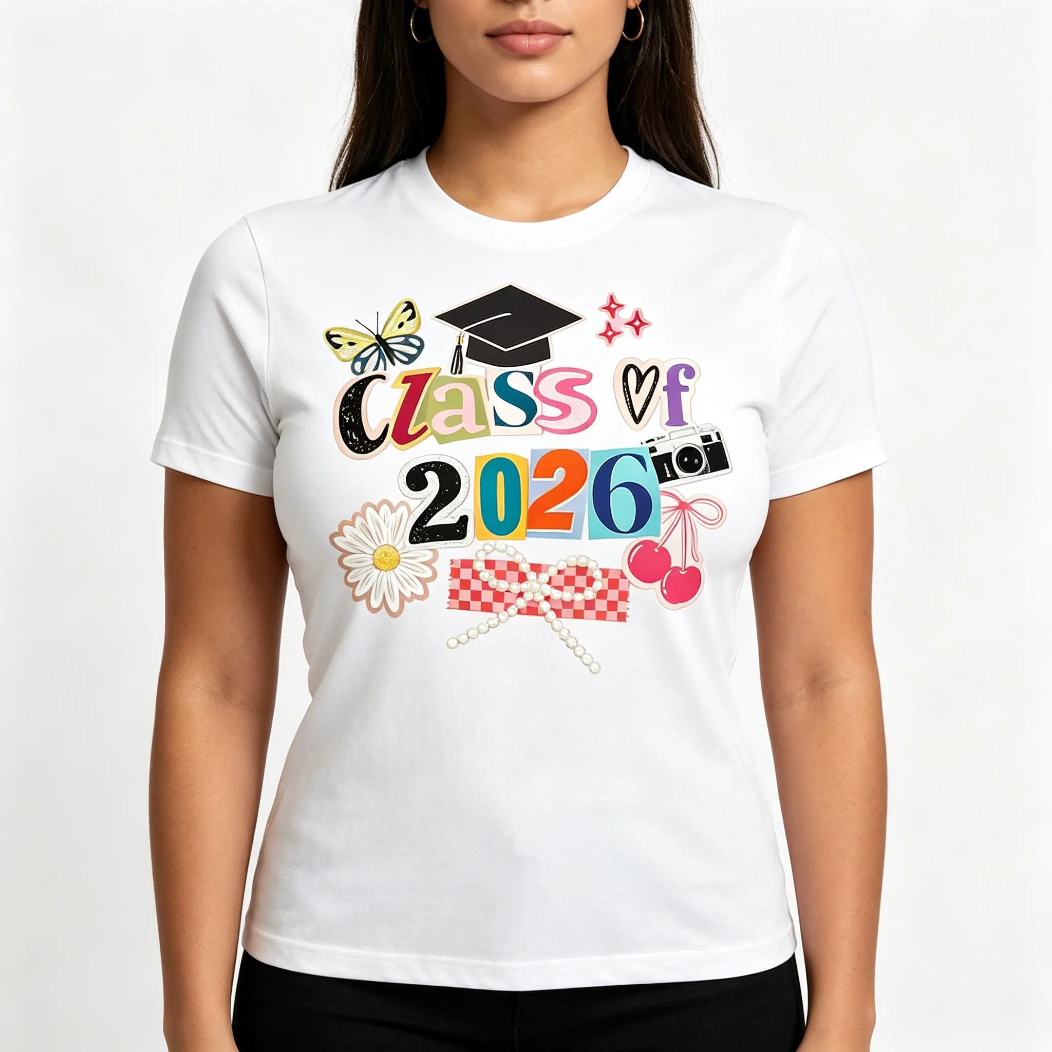"Class of 26" Senior 2026 Unisex T-Shirt - Graduation 2026 Graphic Tee - High School Grad Celebration Statement Top - Graduation Party Apparel - Premium Short Sleeve Graduate Gift Shirt