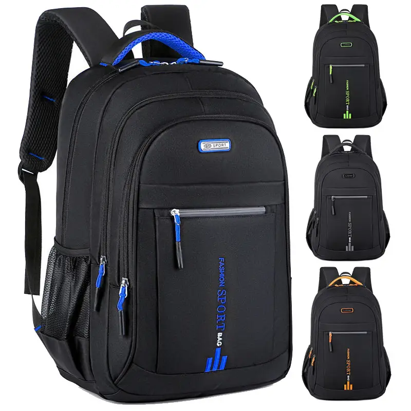 Men'S Casual Nylon Backpack - High-Capacity Travel Laptop Bag for Daily Commute, Middle School, High School, and College Students - Durable, Lightweig