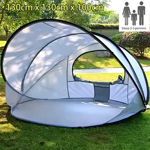 Instant Pop-Up Beach Tent, 2-3 Person, UPF Sun Protection, Waterproof, Lightweight, Portable for Beach, Camping, Backyard#PopUpTent #BeachEssentials