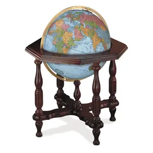 Replogle Statesman Floor Standing Illuminated World Globe
