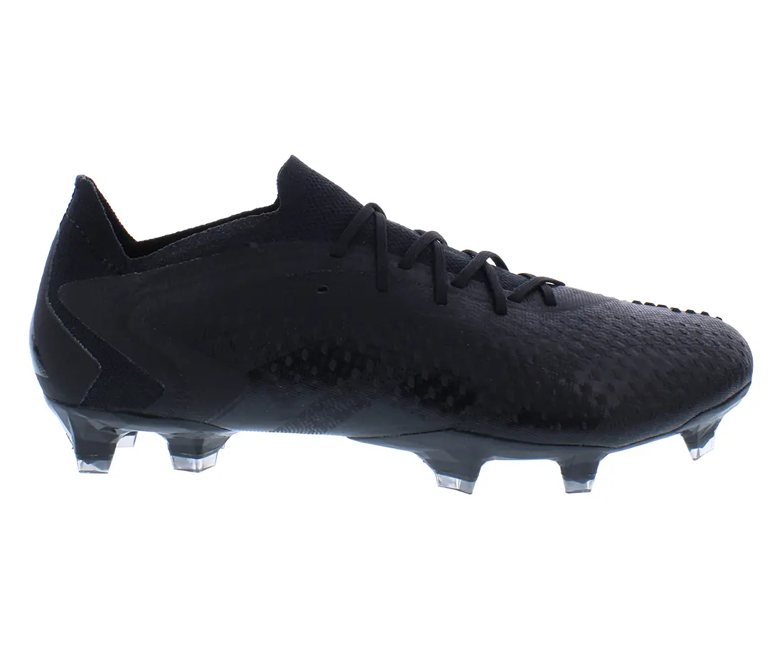 Adidas Predator Accuracy.1 Low FG Football Shoes, Unisex Lace-Up Sports Footwear with FG Sole