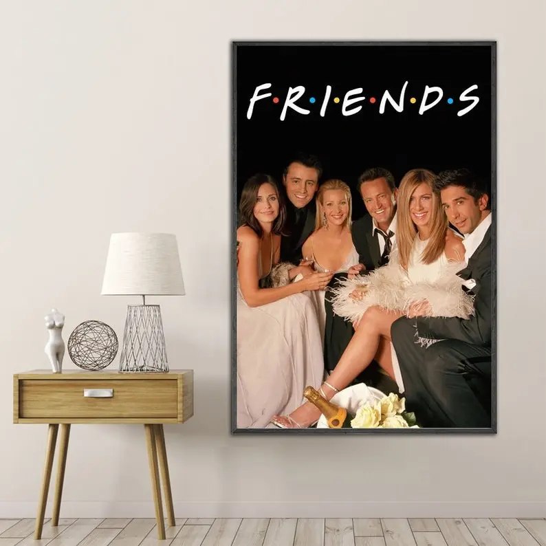 Friends poster canvas TV Series poster unframe