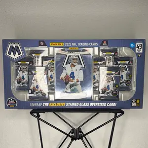 PYT: NFL Break Panini mosaic bundle with exclusive stained glass with top loaders