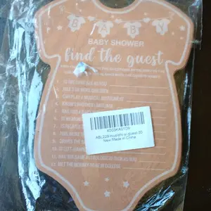 baby shower game find the guest