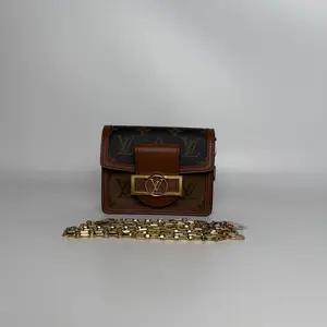 Pre-owned Louis Vuitton canvas Shoulder Bags LV Dauphine super MINI Bag【BF 12Z】