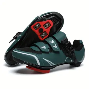Men'S And Women'S Cycling Footwear Designed for Compatibility with Road Bike Shoes, Featuring Pre-Installed Delta Cleats for Both Indoor And Outdoor Pedals.