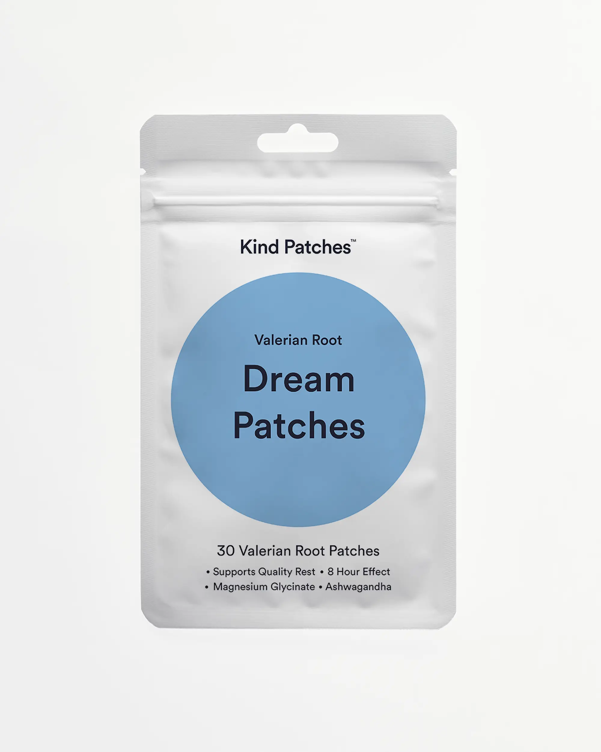 Kind Patches, Dream Patches, 30 Valerian Root Patches: Support Quality Rest, 8 Hour Effect, Magnesium, Ashwagandha