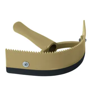 Weaver Leather 2-in-1 Sweat Scraper & Curry Comb Black/Beige