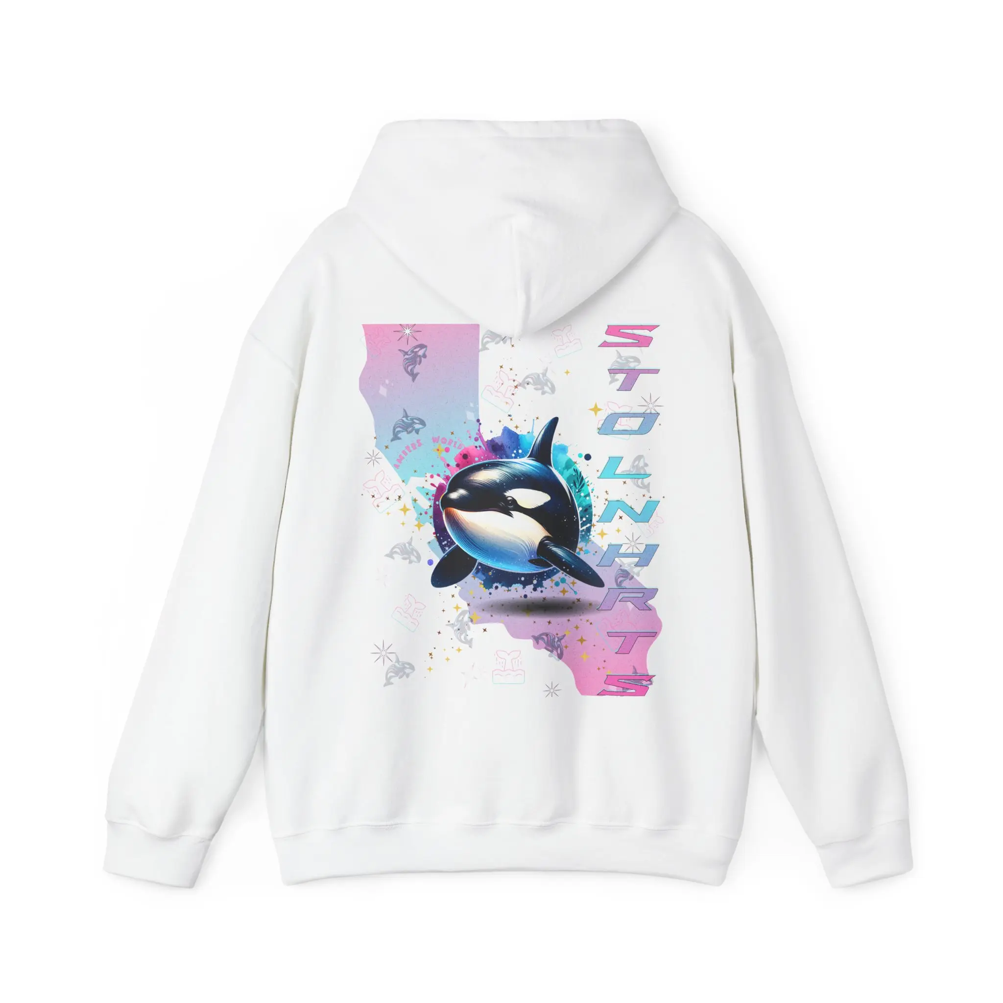 STOLNHRTS Amber's World Orca Hoodie