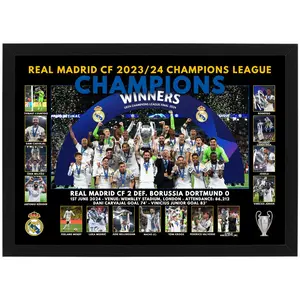 REAL MADRID CF 2023-2024 Champions League Champions Sportsprint