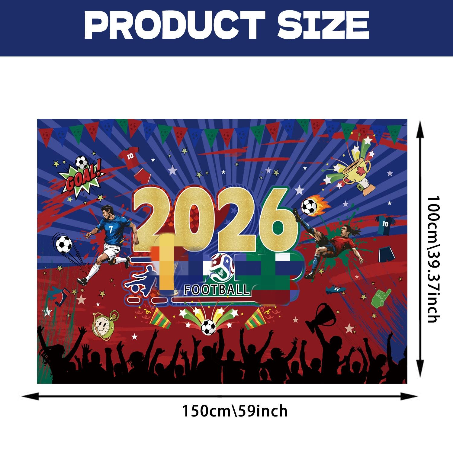 2026Party Decorations – Fans, Indoor/Football Game Decorations