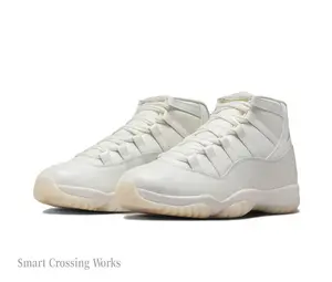 Collectible Sports High-Top Shoes - Soft Cream Design, Smooth Elegant Finish