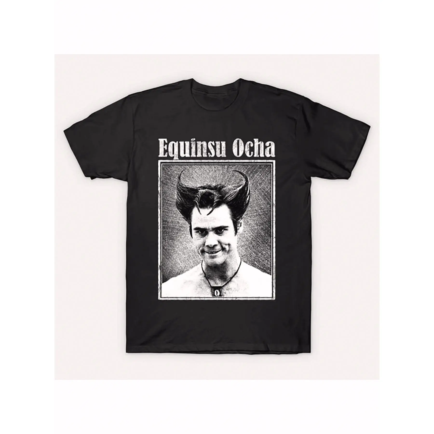 White Demon King _ Equinsu Ocha - Ace Ventura - Men'S 100% Cotton Hot Transfer T-Shirt