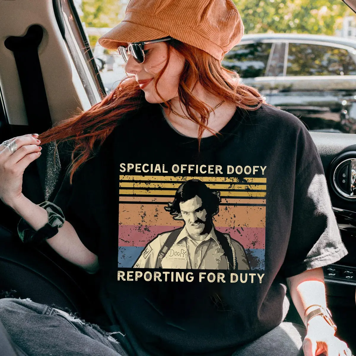 Special Officer Doofy Reporting For Duty Vintage T Shirt, Hoodie, Sweatshirts, Scary Movie 2000s, David Sheridan tee, Funny comedy tee