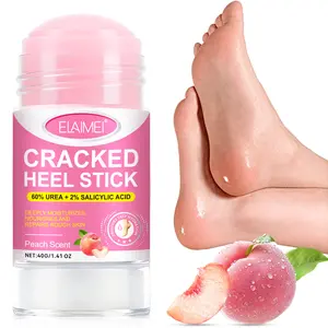 Elaimei Peach Hand Foot Care Stick 40g, Instant Moisturizing, Hydrate & Long-Lasting Protection, Soft Skin, Hydrating Hand Cream, Moisturizer