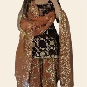Indian Punjabi Salwar Kameez Elegant Design and Comfortable Fit Casual Womenswear Dress