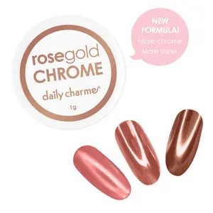 Mirror Rose Gold Chrome Powder