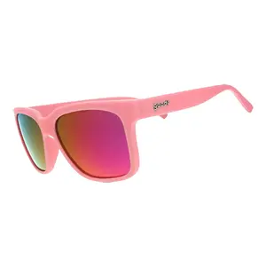 Pool Noodle Battle Hero - goodr Pink Tidal G Floating Square Polarized Sunglasses