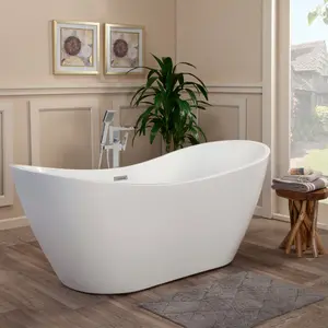Alana Freestanding Soaking Acrylic Bathtub