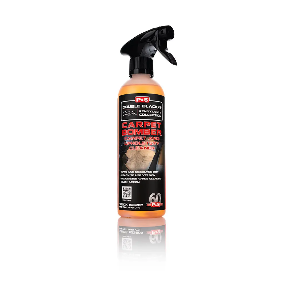 P&S Detail Products - Carpet Bomber - Interior Spot Cleaner - Multi Purpose Cleaning Tool with Citrus Stain Remover, Degreaser for Leather, Upholstery, Vinyl Car Interior Cleaning