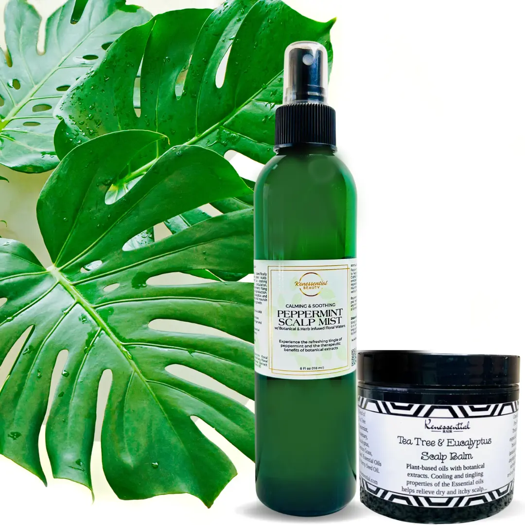 Revitalize My Scalp Peppermint Duo - Eucalyptus Oil & Peppermint Oil for Scalp Care Haircare Tea Tree