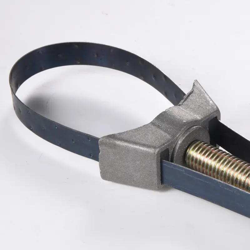 Coofari Adjustable Oil Filter Wrench - 60-120mm Car Engine Belt Spanner, Manual Extractor, Mechanical Grip Removal Tool, Non-Slip Handle, Durable Wrenches for Automotive Repair Mechanics, Manual Extractor Oil Filter Wrenches