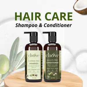 Cliove Sulfate-Free Shampoo & Conditioner Duo - Gentle Cleansing Deep Hydration for All Hair Types - Vegan Cruelty-Free