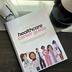 Healthcare Careers Guide & Notebook Master Your Healthcare Career Pivot Ultimate Guide Workbook Discover Decide Fulfilling Well Paying Without Starting Over