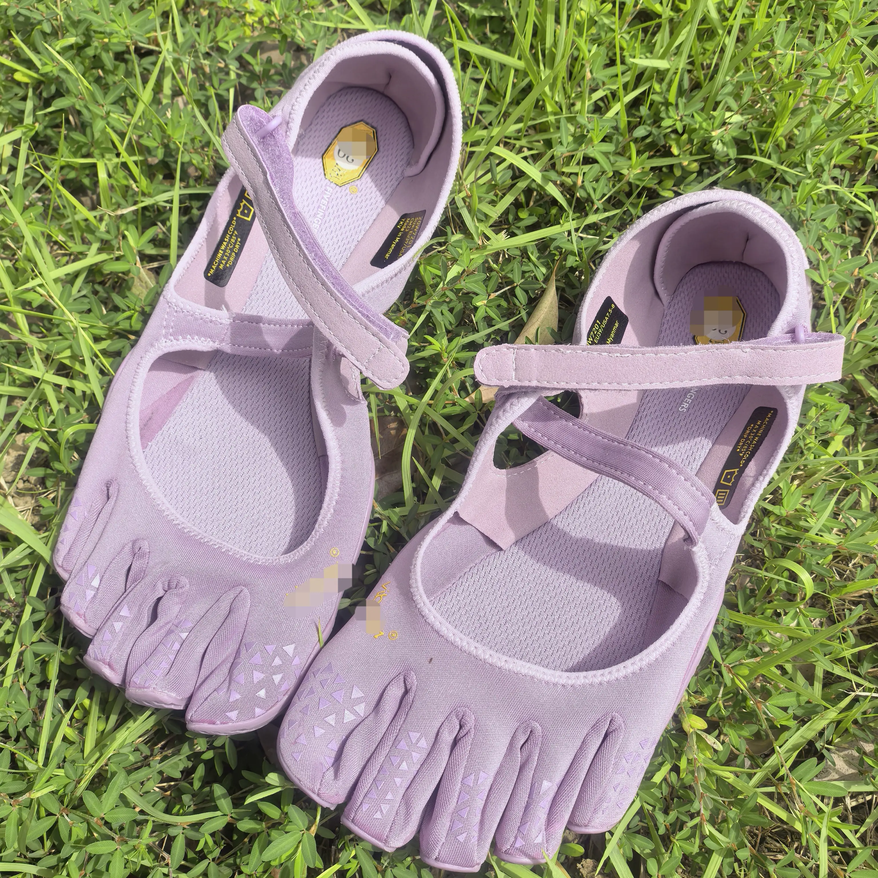 Female FiveFingers Training Shoes - Slip-On Non-Slip Barefoot Toe Sneakers for Gym Yoga, All Seasons, Sizes 36-41