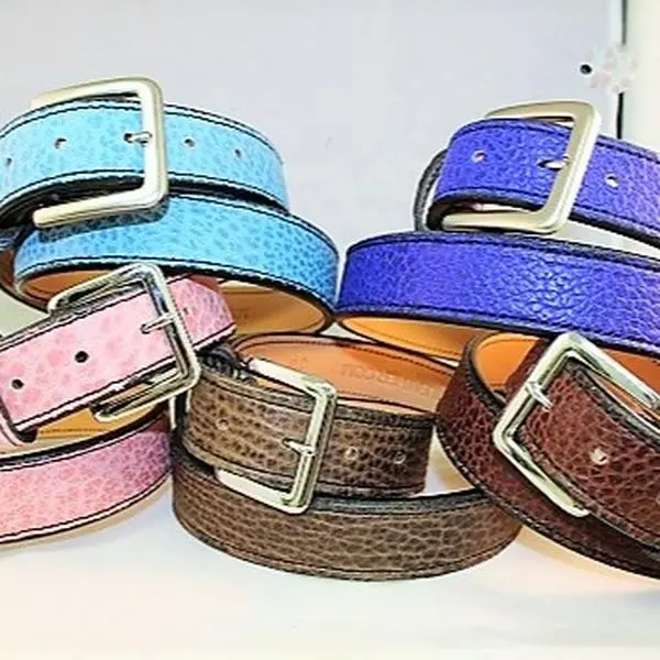 MTR Custom Leather Shrunken Bison Belt-Hand Made-USA Made-Strong-Stylish-Rich