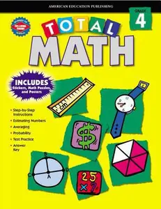 USED-Total Math, Grade 4 by Carson-Dellosa Publishing Staff (Paperback)