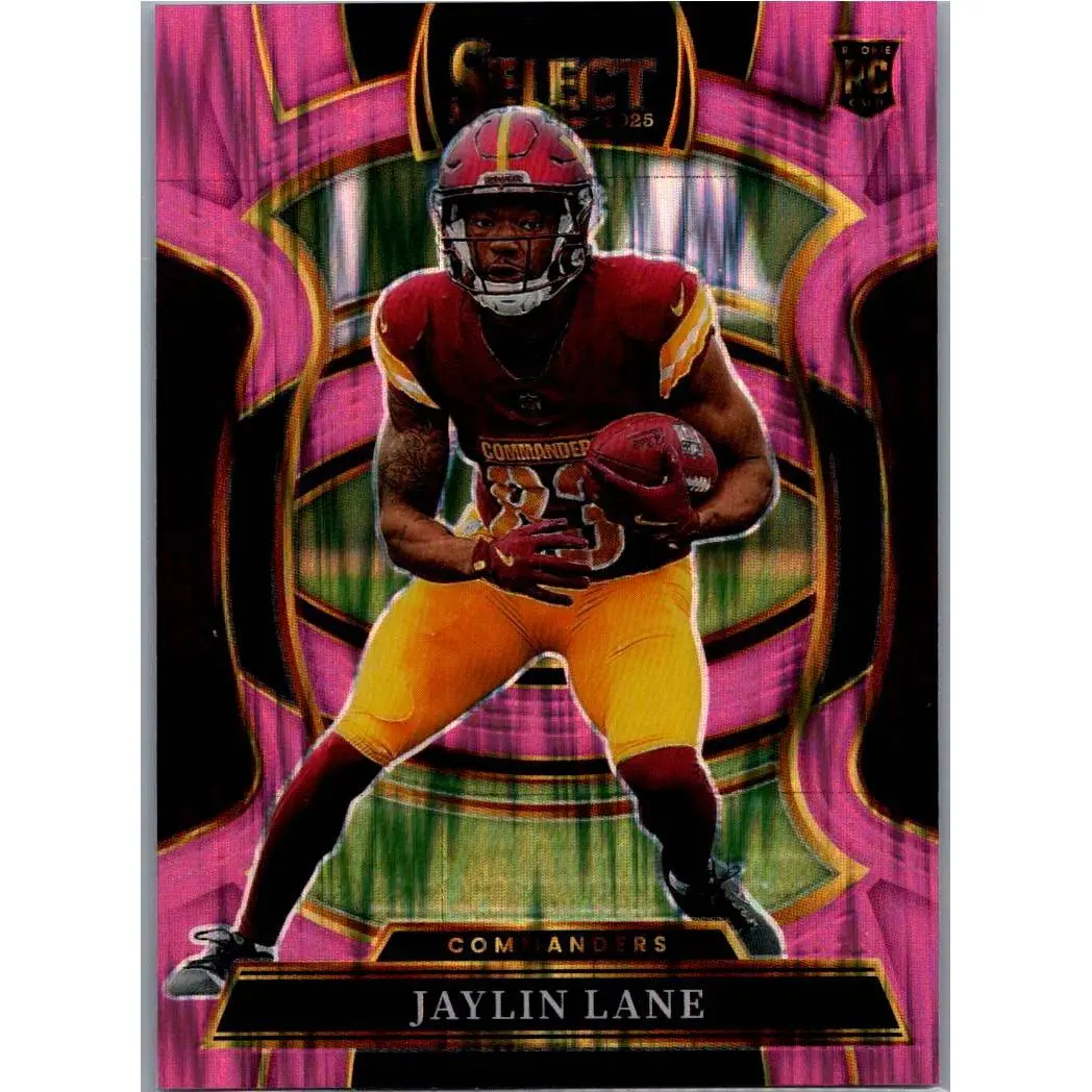 2025 Panini Select #89 Jaylin Lane Pink Prizm Shock