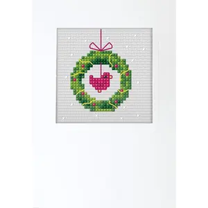 Christmas Wreath 6310 Counted Cross-Stitch Kit