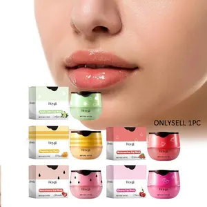 Nourishing Lip Balm with Castor Oil and Vitamin E, Moisturizing Propolis Lip Gloss Honey Jar, Dry Lips Exclusive Hydration and Moisture Care, Hydrating Lip Mask, Lip Product