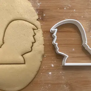 Trump Silhouette Cookie Cutter bakingset Tin